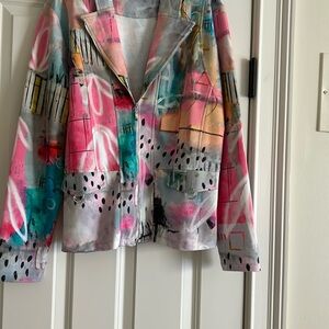 Colorful Abstract Women's Jacket